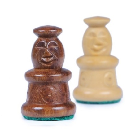 Pièces d'Echecs Canon set sheesham  - Taille 4
