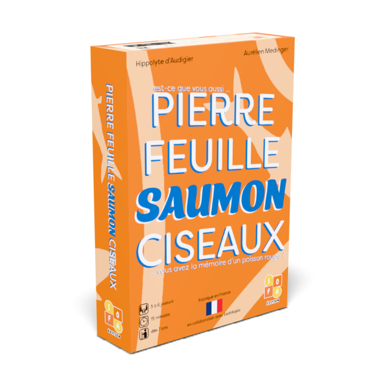 Pierre Feuille Saumon Ciseaux