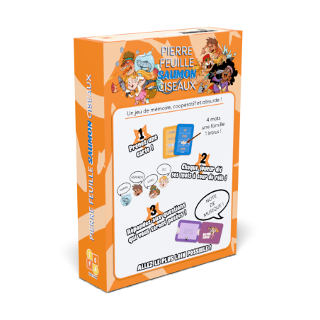 Pierre Feuille Saumon Ciseaux