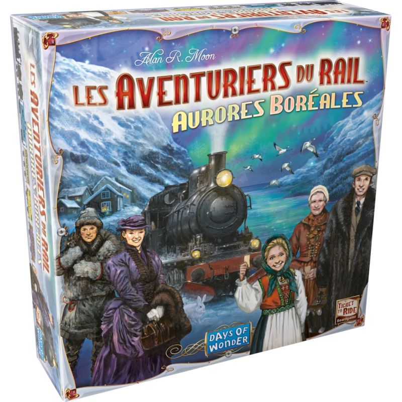 Aventuriers du Rail - Extension Aurores Boreales