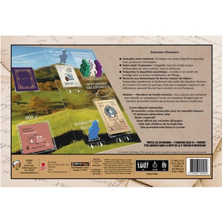 Obsession - Extension Personnages