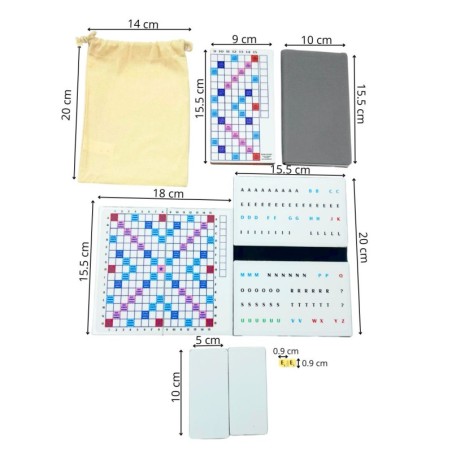 Mini Scrabble Magnétique Duplicate