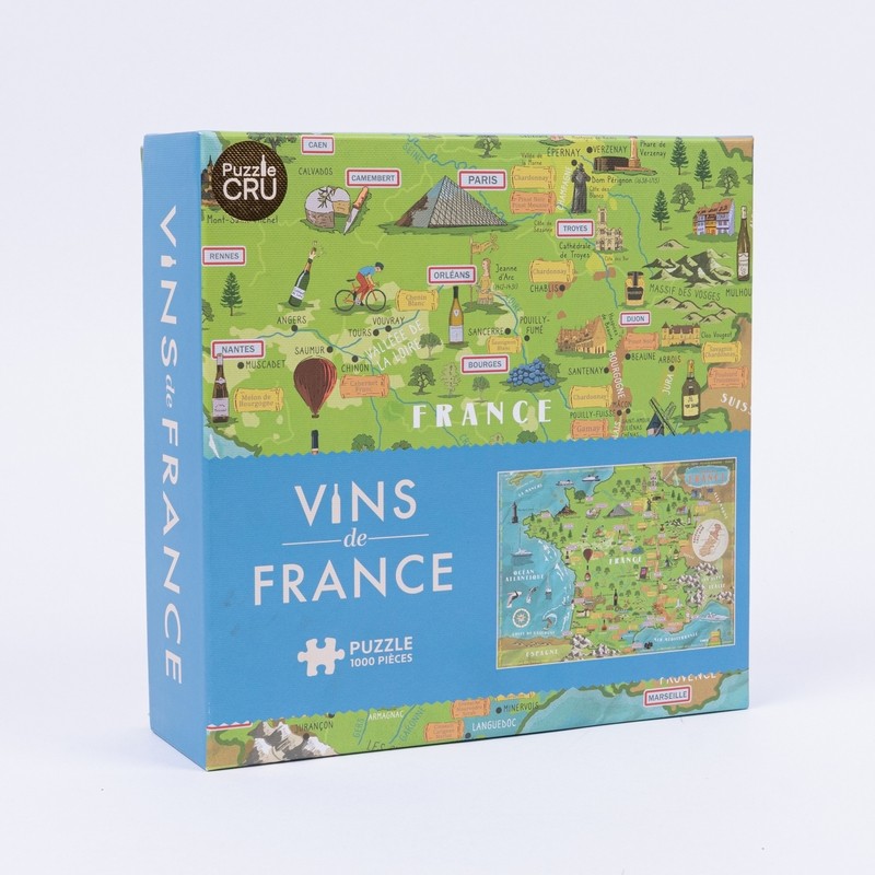Puzzle 1000 pièces - Vins de France