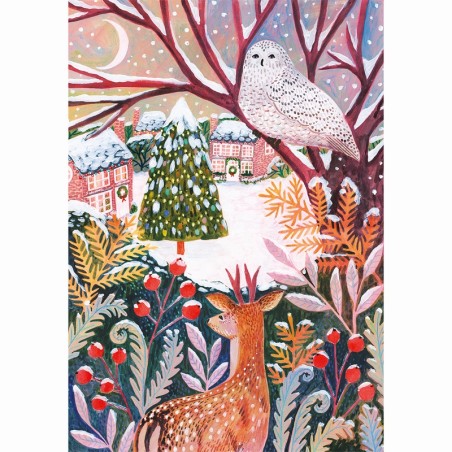 3 Puzzles 500 pièces - Frosty Fauna