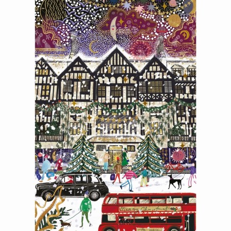 3 Puzzles 500 pièces - Christmas in London