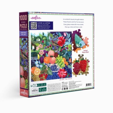 Puzzle 1000 pièces - Stone Fruit Still Life