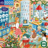 Puzzle 1000 pièces - Swedish Holiday Kitchen