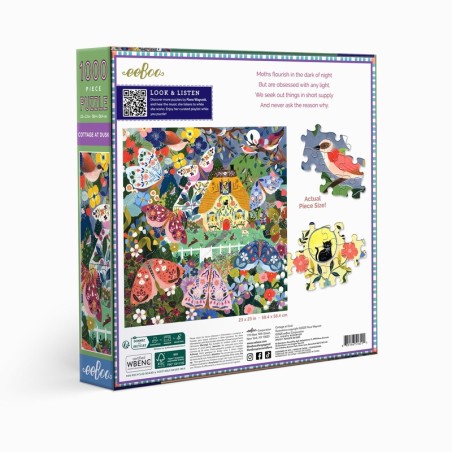 Puzzle 1000 pièces - Cottage at Dusk