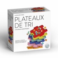 Plateaux de tri pour pièces de puzzle