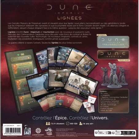 Dune Imperium - Extension Lignées