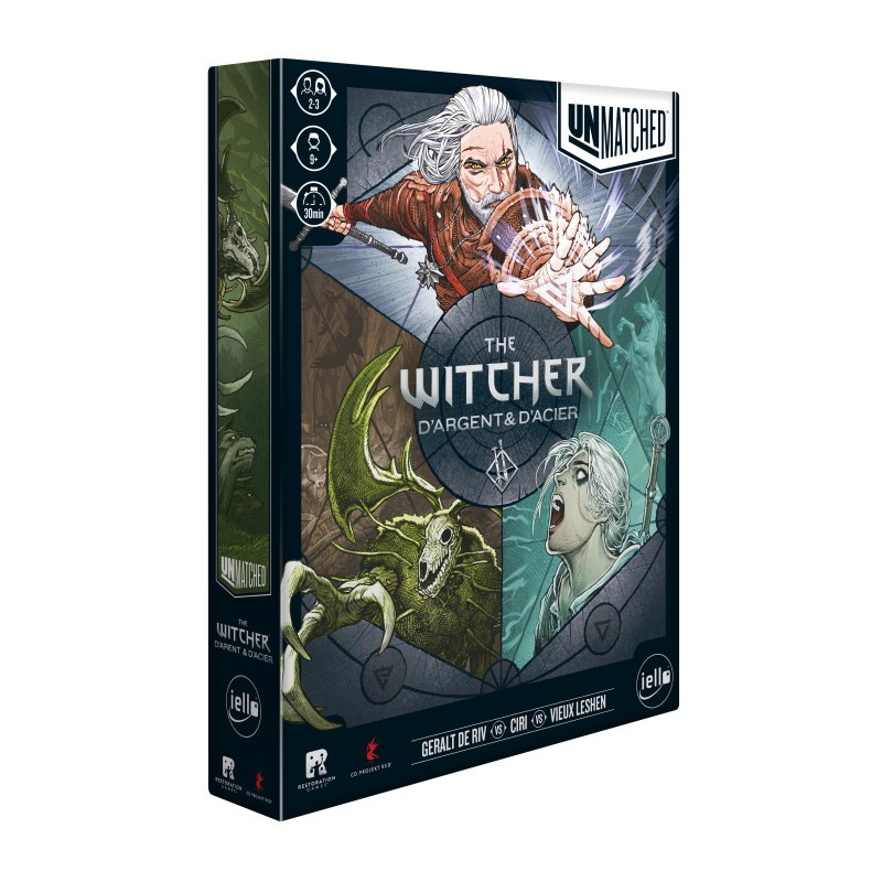 Unmatched The Witcher : D'Argent et d'Acier
