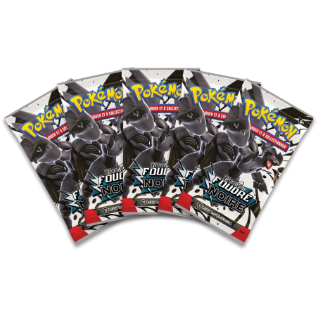 Pokemon Classeur Portofolio Foudre Noire EV10.5 Ecarlate et Violet