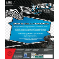 Pokemon Classeur Portofolio Foudre Noire EV10.5 Ecarlate et Violet