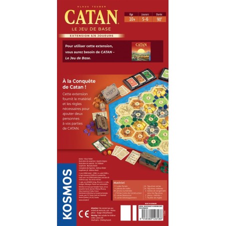 Catan - Extension 5 ou 6 Joueurs