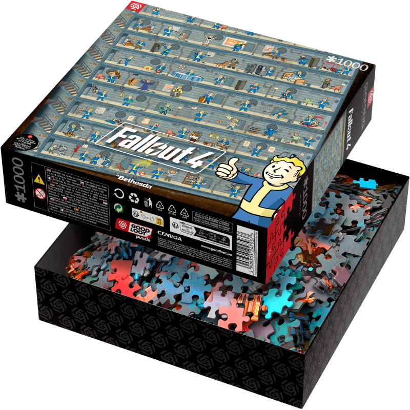 Puzzle 1000 pièces - Fallout 4 Puzzle Perk