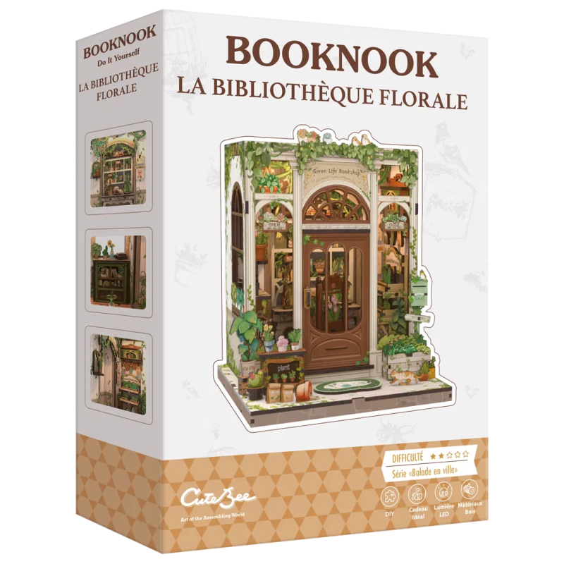 Booknook La Bibliothèque Florale