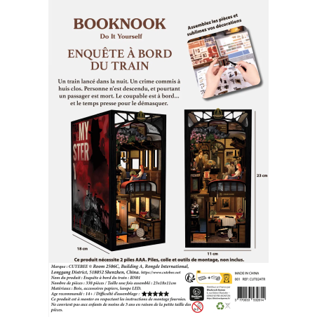 Booknook Enquête à Bord de Train