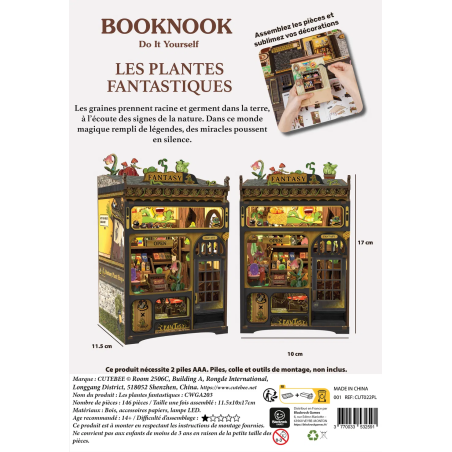 Booknook Les Plantes Fantastiques