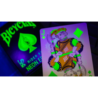Cartes Bicycle Neon Edition Glow in the Dark - Rider Back