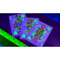 Cartes Bicycle Neon Edition Glow in the Dark - Rider Back