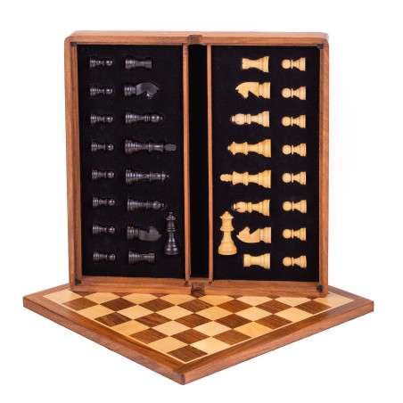 Coffret Echecs Magnétique Deluxe New Standard 35cm