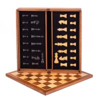 Coffret Echecs Magnétique Deluxe New Standard 35cm