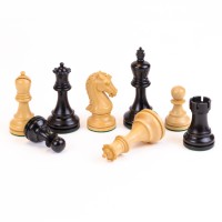 Pièces d'échecs Craftsman Special Black Taille 5.5