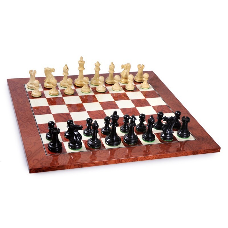 Jeu d'Echecs Executive Black - Ensemble Complet