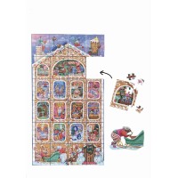 Puzzle Calendrier de l'Avent (24 x 20 pièces)