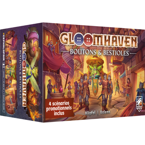 Gloomhaven Boutons & Bestioles