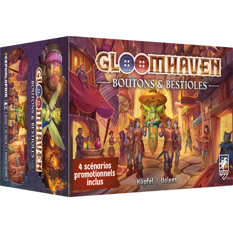 Gloomhaven Boutons & Bestioles