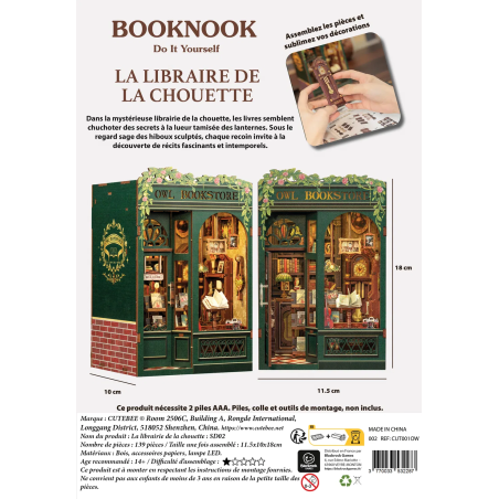 Booknook La Librairie de la Chouette