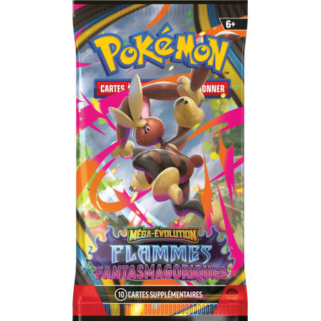 Display Pokemon Méga Evolution - Flammes Fantasmagoriques