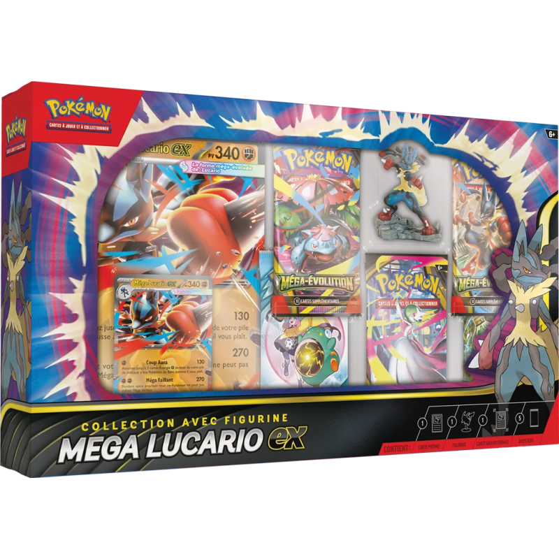 Pokemon Coffret Premium Mega Lucario ex