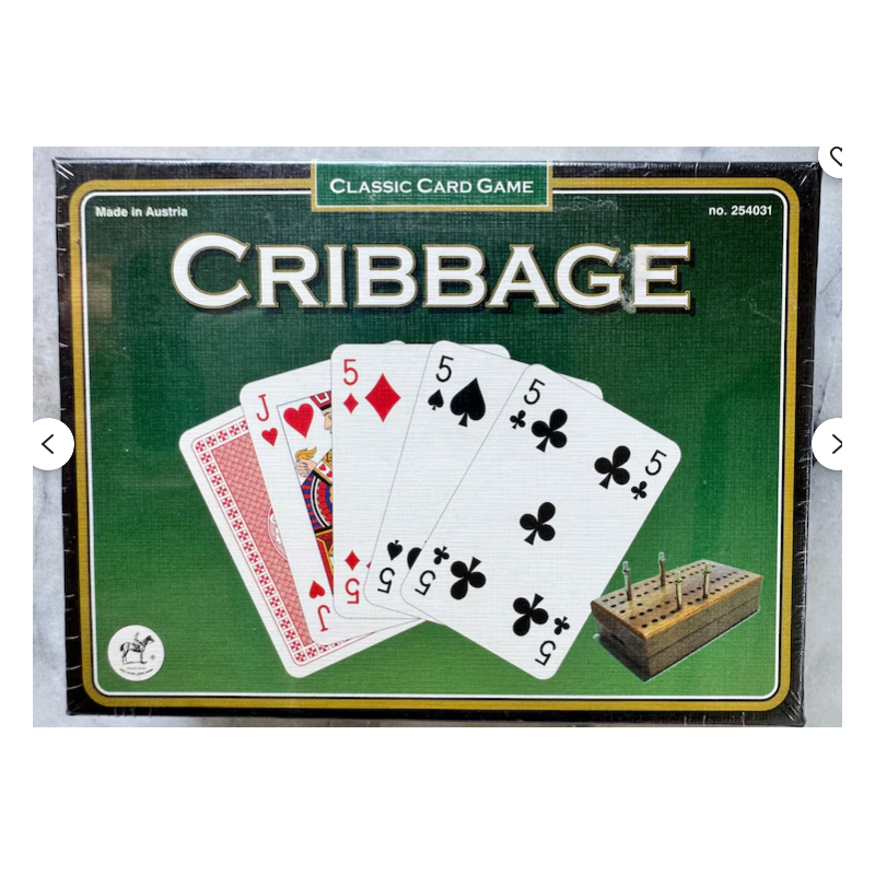 Cribbage avec cartes