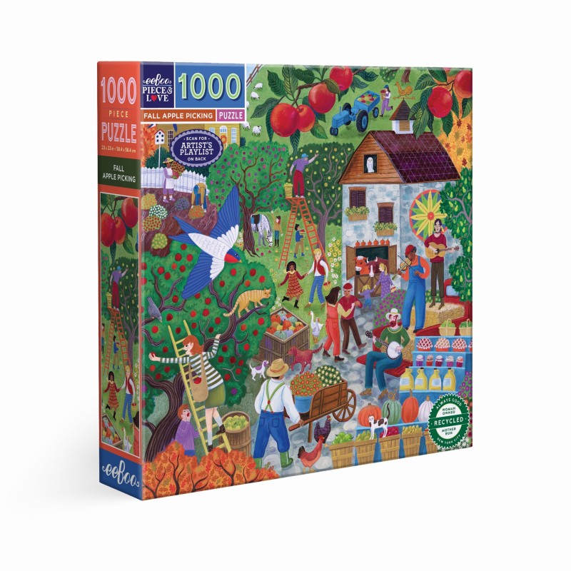 Puzzle 1000 pièces - Fall Apple Picking