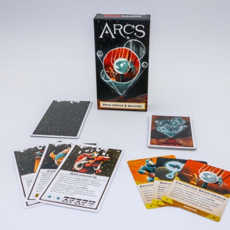 Arcs Extension Pack Héros & Savoirs