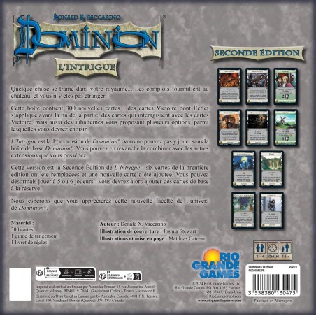Dominion : L'Intrigue (2nde édition)
