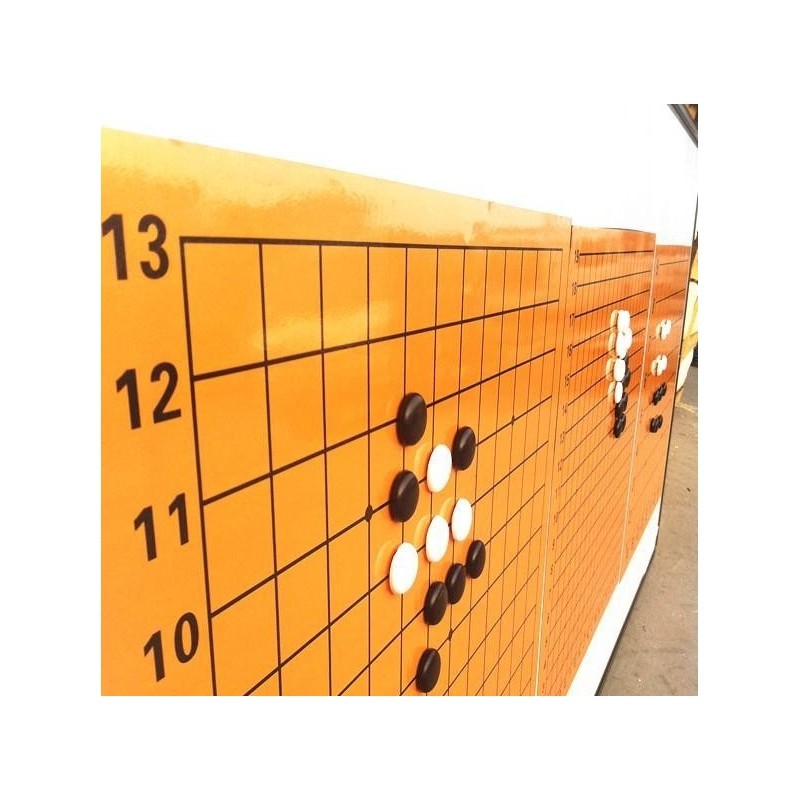 Pierres pour Jeu de Go Magnétique Souple 80cm (Ecoles)