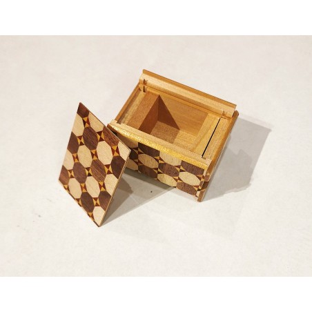 Boite à Secret Japonaise 3 Sun 12 Steps Pea Kagome - Yakko Himitsu Bako