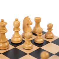 Echiquier Noir et Blanc Sans Bord - Taille 4