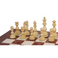 Jeu d'Echecs Dublin Ebène - Ensemble Complet