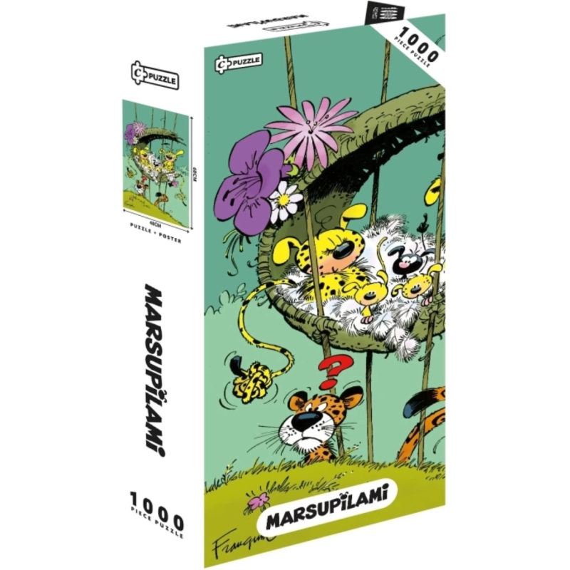 Puzzle 1000 pièces - Marsupilami