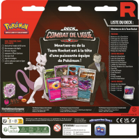 Pokémon Coffret Combat de Ligue Mewtwo Ex de la Team Rocket