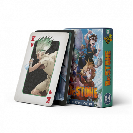 Cartes à jouer Dr Stone