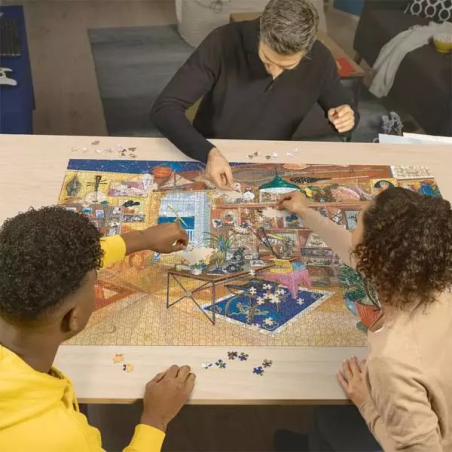 Puzzle 3000 pièces - La Curieuse Collection