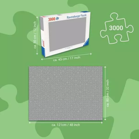 Puzzle 3000 pièces - La Curieuse Collection