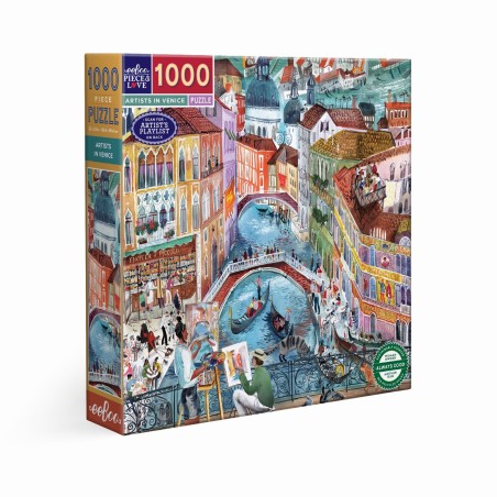 Puzzle 1000 pièces - Artists in Venice
