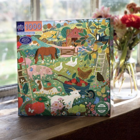 Puzzle 1000 pièces - English Pastures