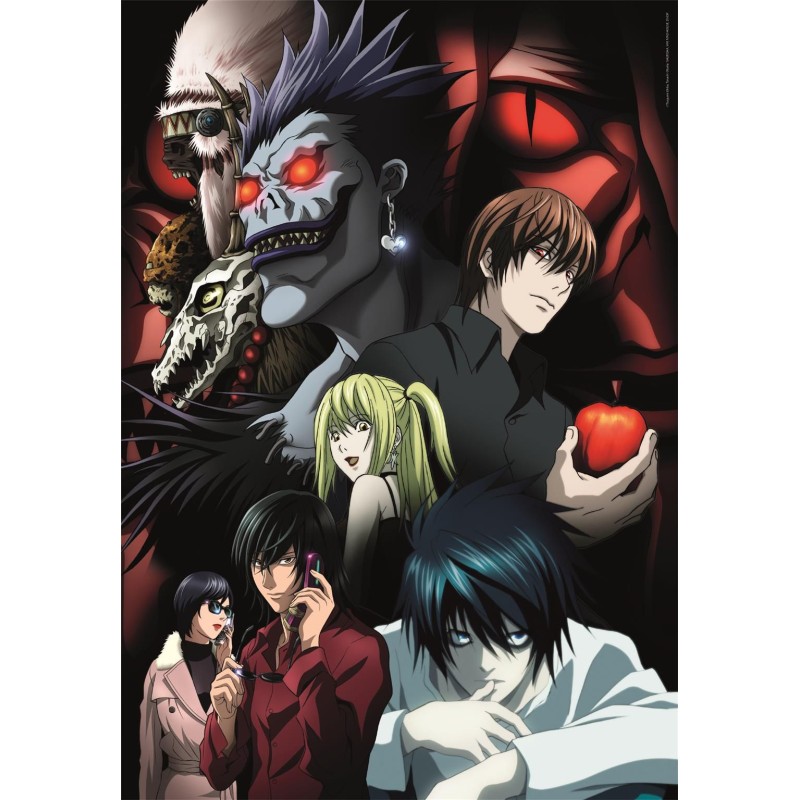 Puzzle 1000 pièces - Manga Death Note
